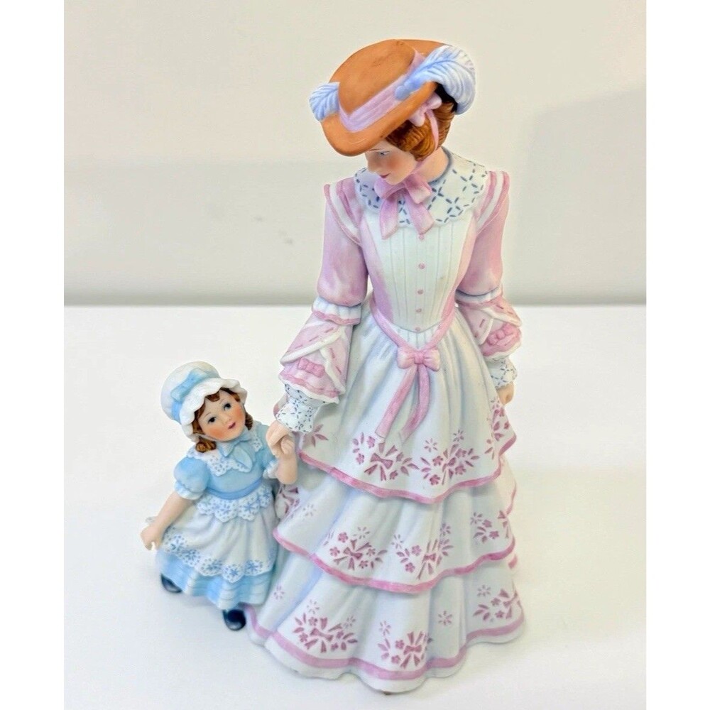 Lenox Sunday in the Park Mother & Child Fine Porcelain Figurine 9 in